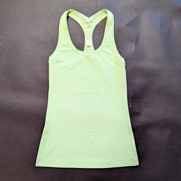 Cool Racerback Tank Top *Nulu Lululemon Creamy Mint - Picture 1 of 3